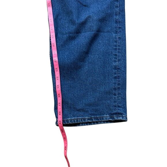 Target Universal Thread Highest Straight Medium Dark Wash Blue Jeans Size 8 - Picture 5 of 8